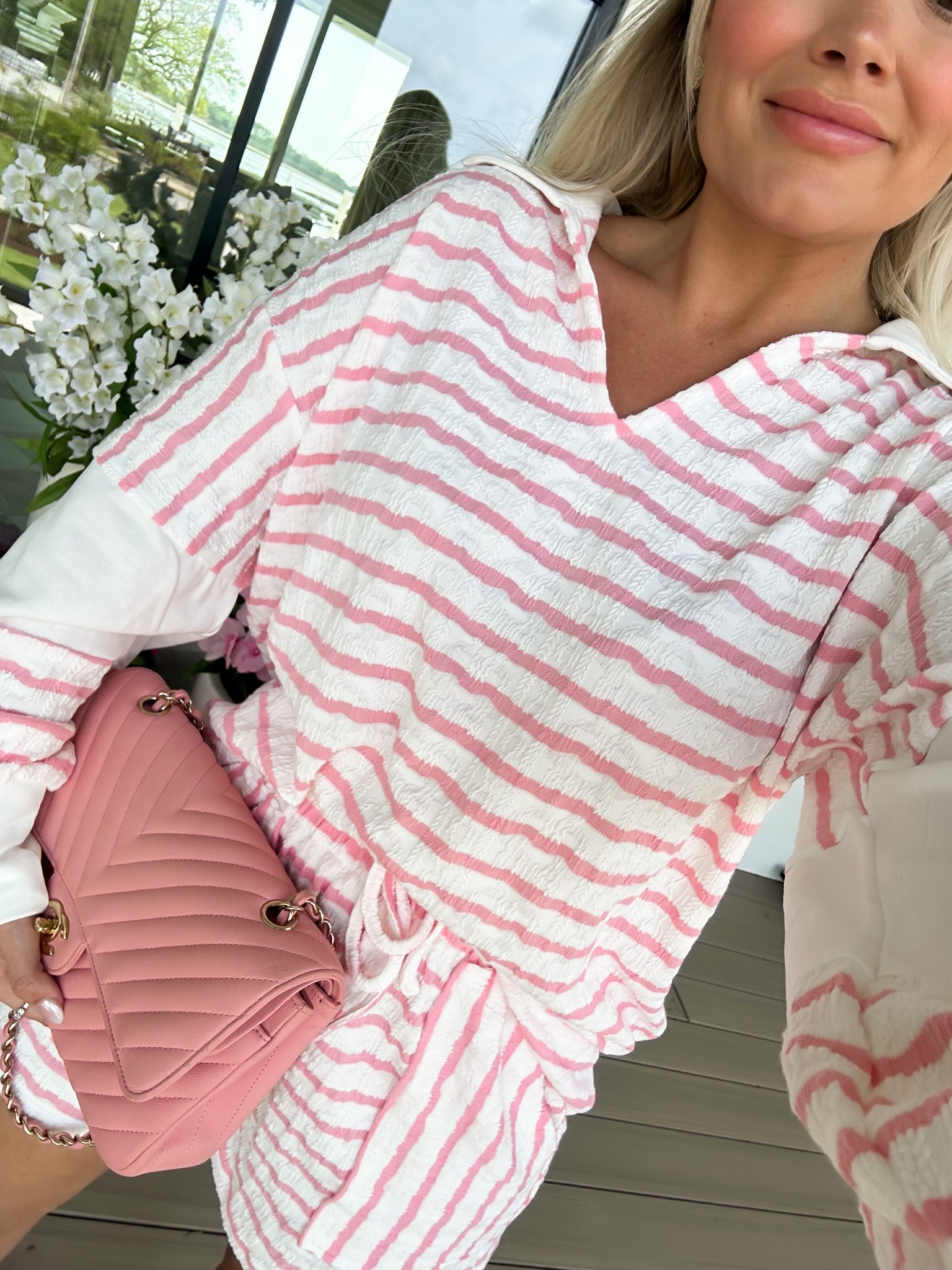 Girls day with my mom - wearing size small top and medium shorts. USE CODE WHITNEY for 40% off this weekend! 

#LTKFindsUnder50 #LTKPetite #LTKTravel