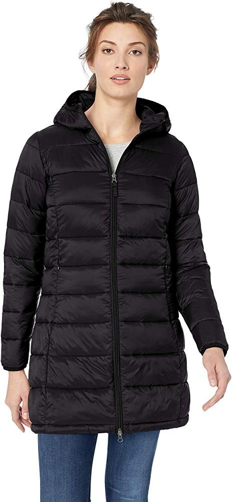 Amazon Essentials Women's Lightweight Water-Resistant Packable Puffer Coat | Amazon (US)