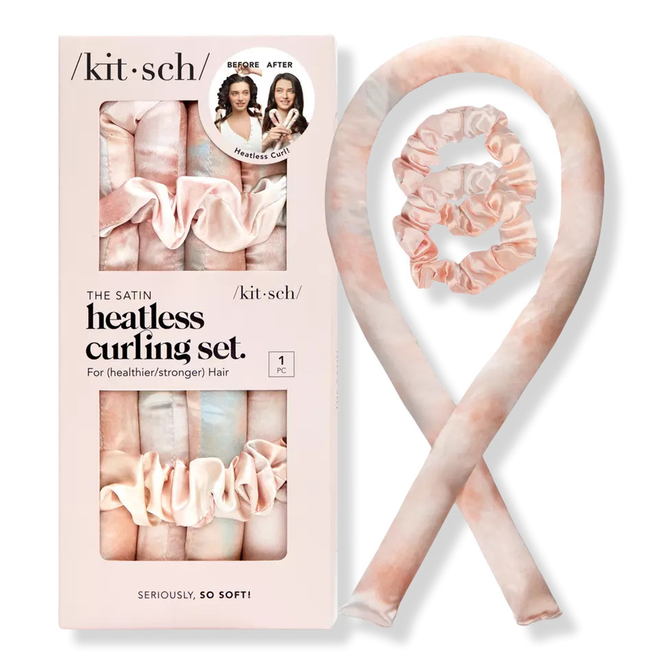 Satin Heatless Curling Set - Heatless Curls  | Ulta