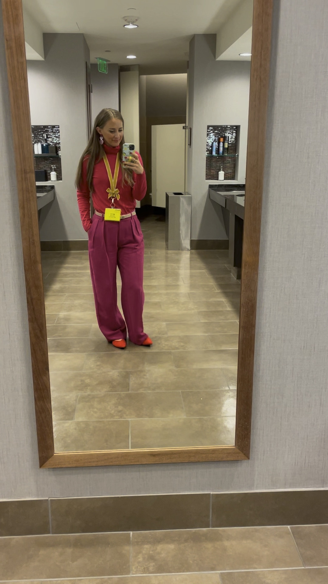 Valentine’s Day outfit!
These trousers are working so well for me and continue to be at bargain prices!!!  My third pair!

Peep the V Day earrings! 💖

#LTKWorkwear #LTKFindsUnder50 #LTKOver40