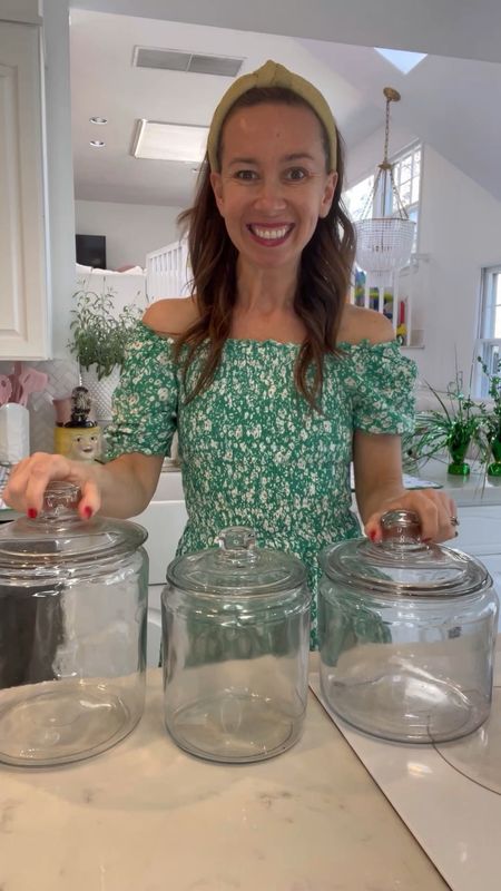 St Patricks Day Decor Hack!! time to fill those candies jars! St Patricks Day . decor. st patricks decor . decor hack.  st patricks . 

#LTKSeasonal #LTKfamily #LTKhome