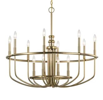 Capitol Hill 12 Light 35" Wide Taper Candle Style Chandelier | Build.com, Inc.
