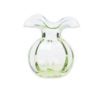 VIETRI Hibiscus Glass Green Bud Vase | Waiting On Martha