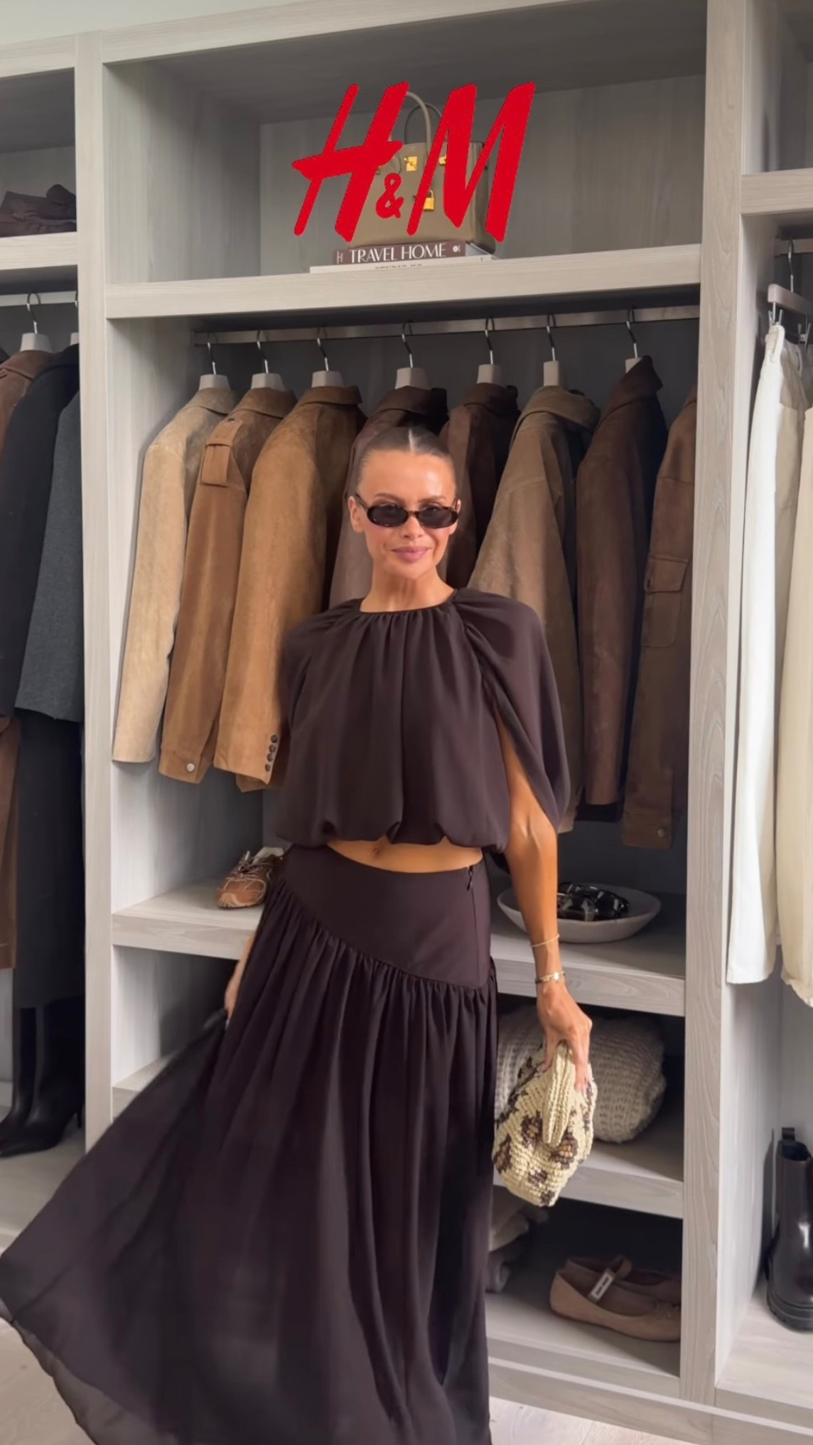 I’m wearing a size S in the top and 10 in the skirt 🤎

#LTKuk #LTKeurope #LTKspring