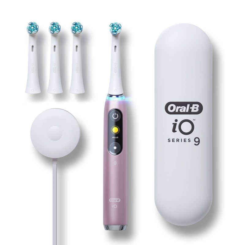 Oral-B iO Series 9 Electric Toothbrush with Replacement Brush Heads - 4ct | Target