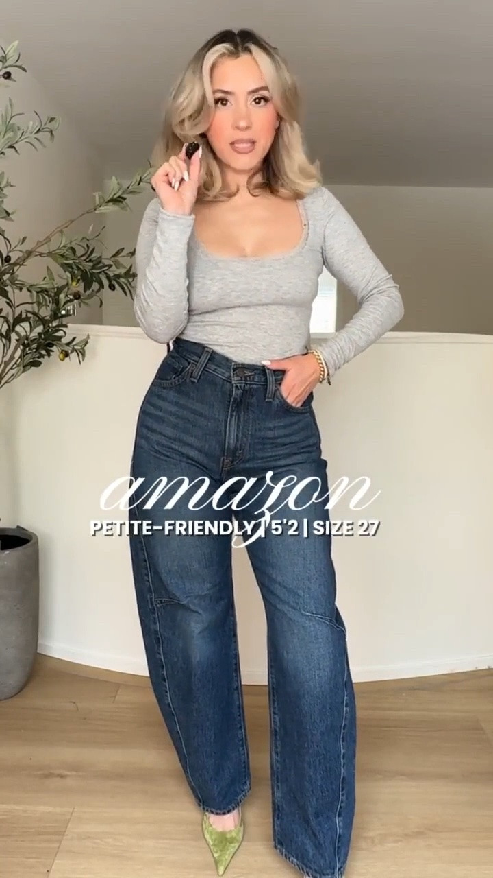 BEST JEANS on Amazon 🙌🏼👏🏼 

Wearing size 27 and size 4 regular
