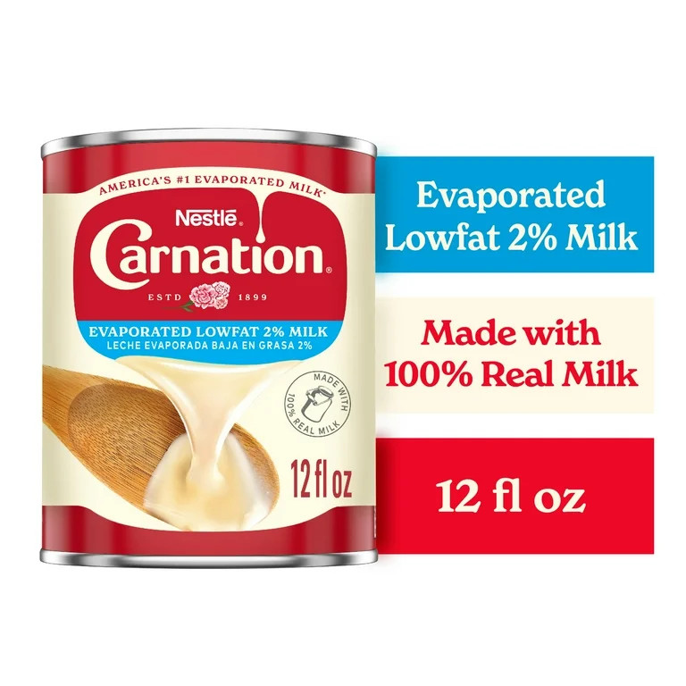 Nestle Carnation Vitamin D Added Evaporated Milk for Holiday Baking, 12 fl. oz. Can | Walmart (US)