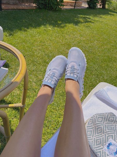 Favorite summer sneakers. Linked in white and a similar pair in blue 💙