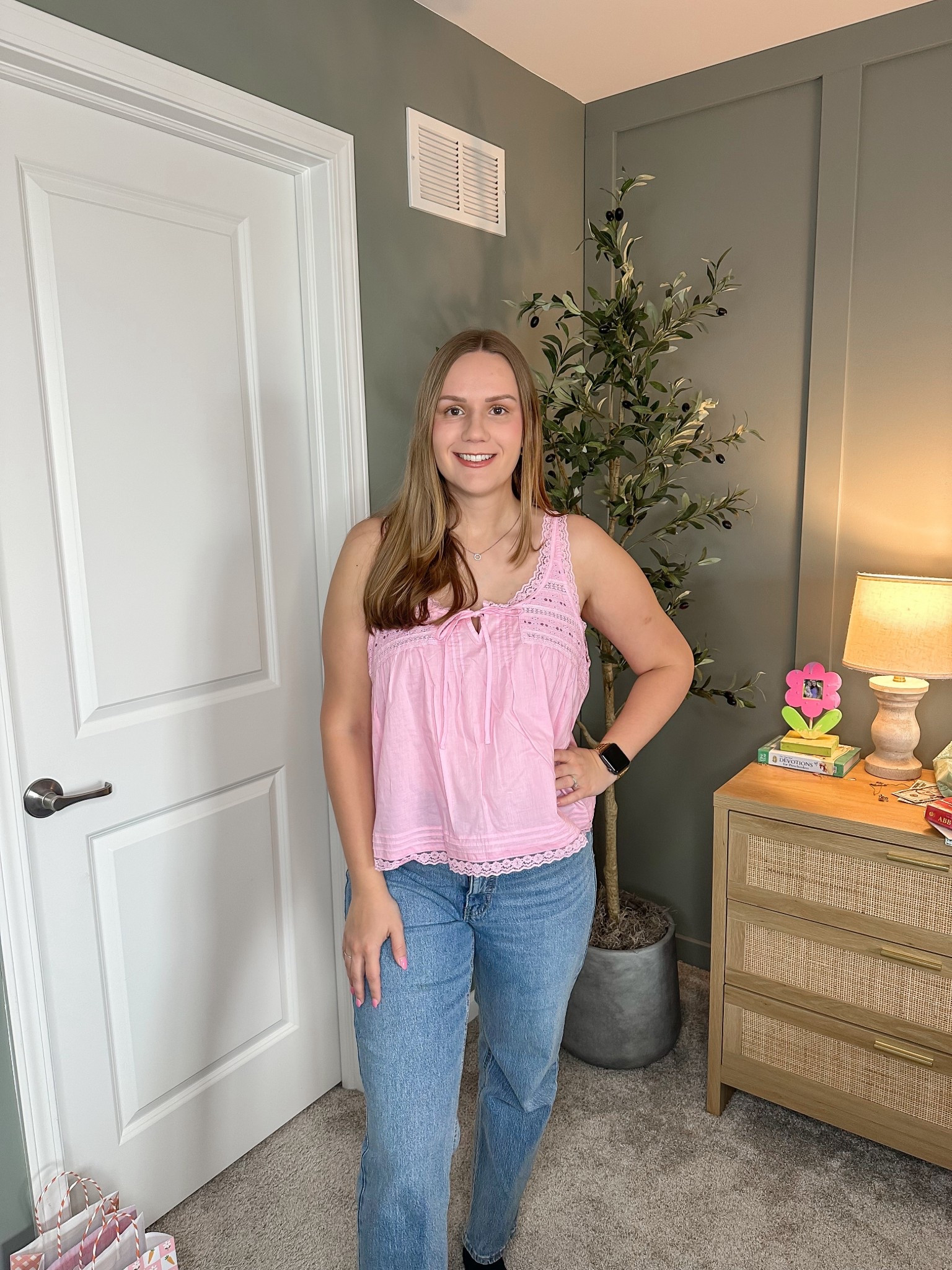 This pink lace tank is giving soft, feminine, and SO pretty 💕✨ the delicate details + flattering fit make it the perfect top to dress up or keep casual with denim 😍
It’s one of those pieces you’ll keep reaching for all season—linked in my LTK before it’s gone 👀
#LTKstyle #LTKfinds #LTKunder50 #SpringStyle #SummerStyle #PinkStyle #FeminineFashion #LaceTop #PrettyDetails #CasualChic #EverydayOutfit #AffordableFashion #OOTDstyle #StyleOnABudget 