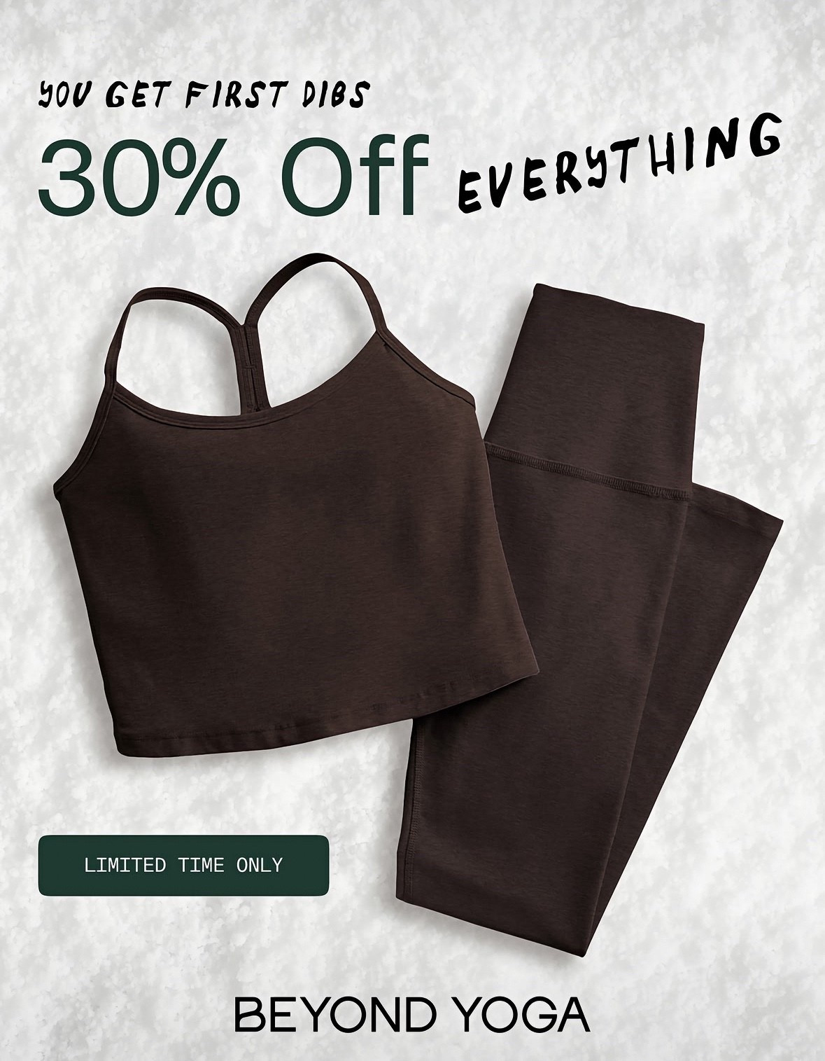 Beyond yoga SALE!! 

#LTKGiftGuide #LTKSaleAlert #LTKCyberWeek