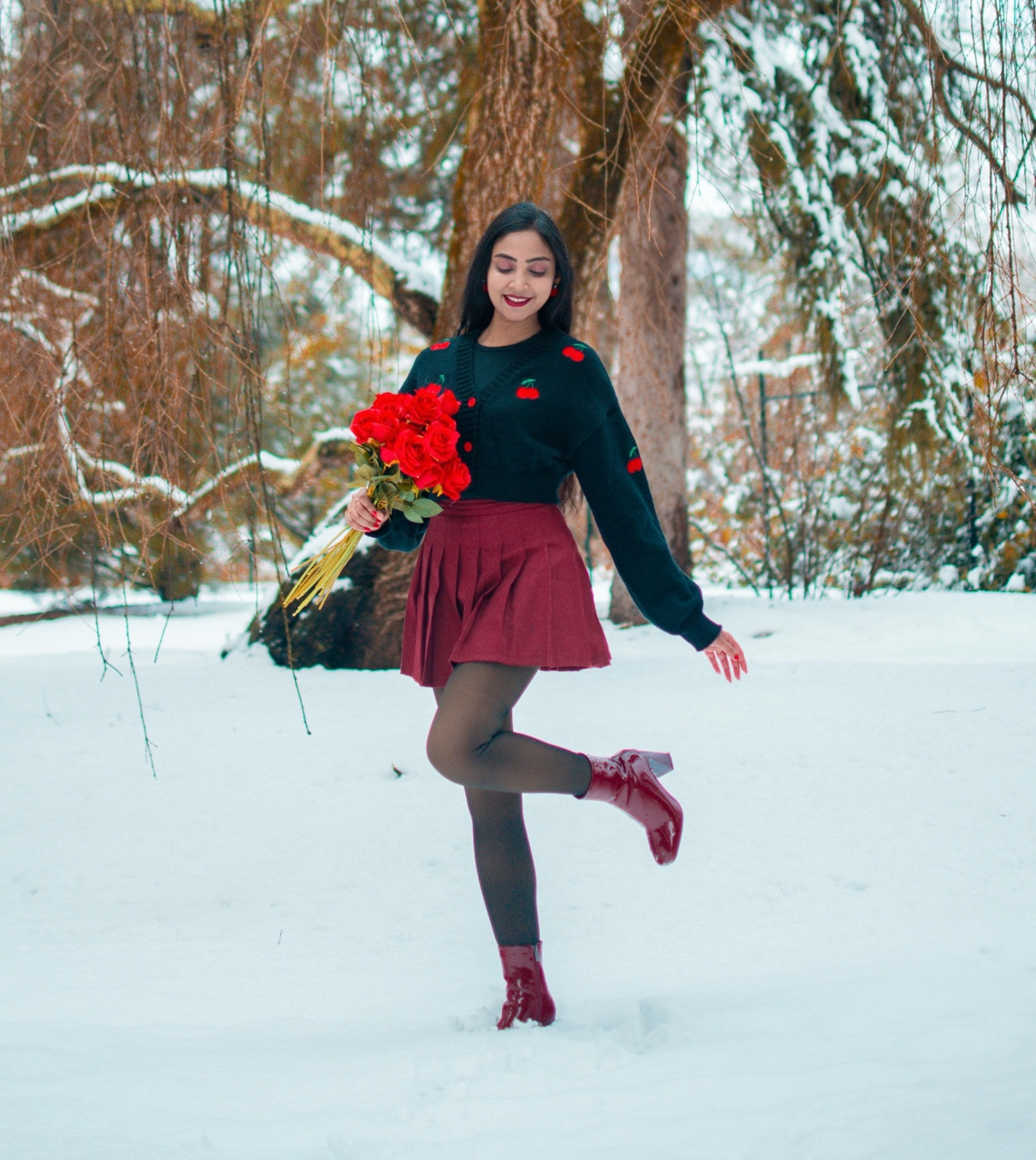 Winters are for wearing fleece tights and mini skirts

Cropped cardigan, pleated skirt, mini skirt, winter outfits, winter collection, winter ootd, outfit inspo, outfit inspiration 

#LTKSeasonal #LTKstyletip #LTKfindsunder50