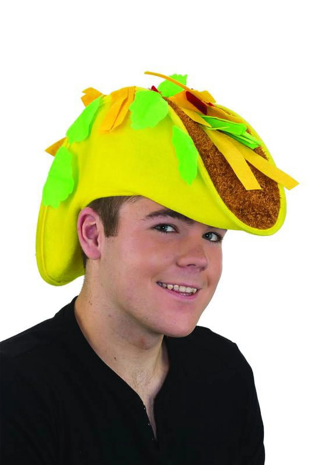 Funny Halloween/ Costume Hat - Unisex Adult Felt Taco Hat - Walmart.com | Walmart (US)