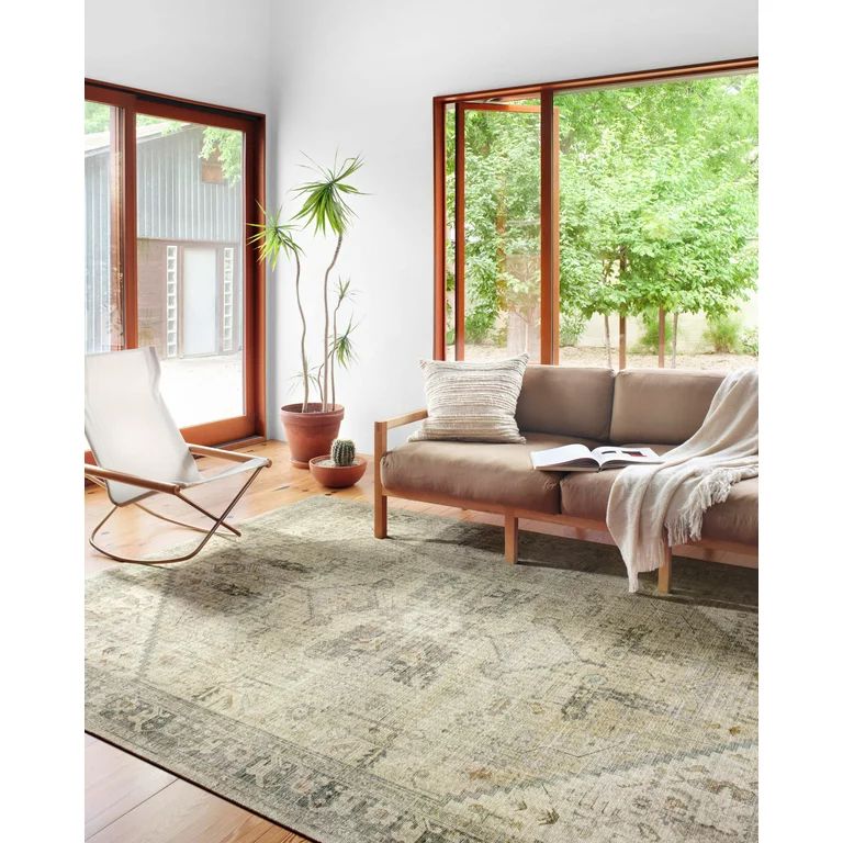 Loloi II Skye SKY-13 Natural / Sand Oriental Area Rug 7'-6" x 9'-6" - Walmart.com | Walmart (US)