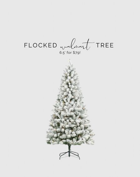 Affordable flocked Walmart tree! This is perfect if you’re looking for a smaller tree or for a kids room!

Christmas tree 

#LTKhome #LTKHoliday #LTKunder100