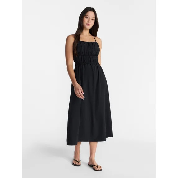 Avia Women's and Women's Plus FeatherStretch Sleeveless Maxi Dress, Sizes XS-4X | Walmart (US)