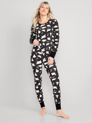 Matching Halloween Print Pajama Set for Women | Old Navy (US)