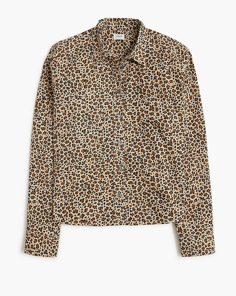 Leopard modern button-up shirt | J.Crew Factory