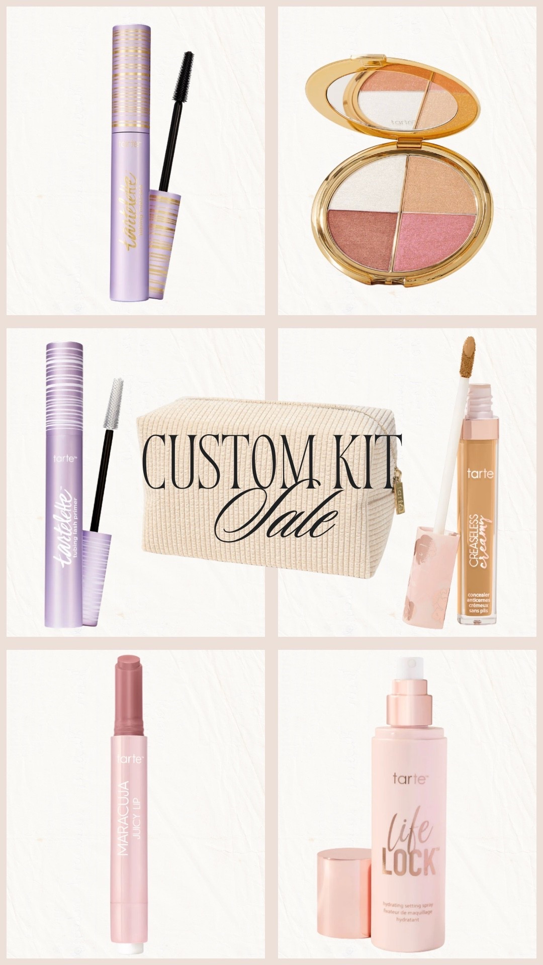 Tarte's Custom Kit Sale is happening now✨

#LTKSaleAlert #LTKgrwm #LTKBeauty