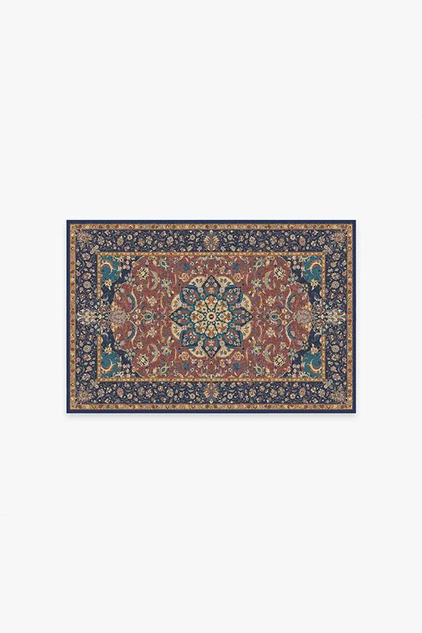 Sima Burgundy Rug | Ruggable