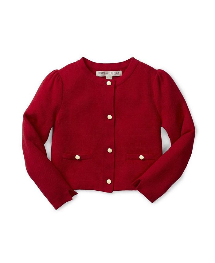 Hope & Henry Girls' Milano Stitch Cardigan, Kids & Reviews - Sweaters - Kids - Macy's | Macys (US)