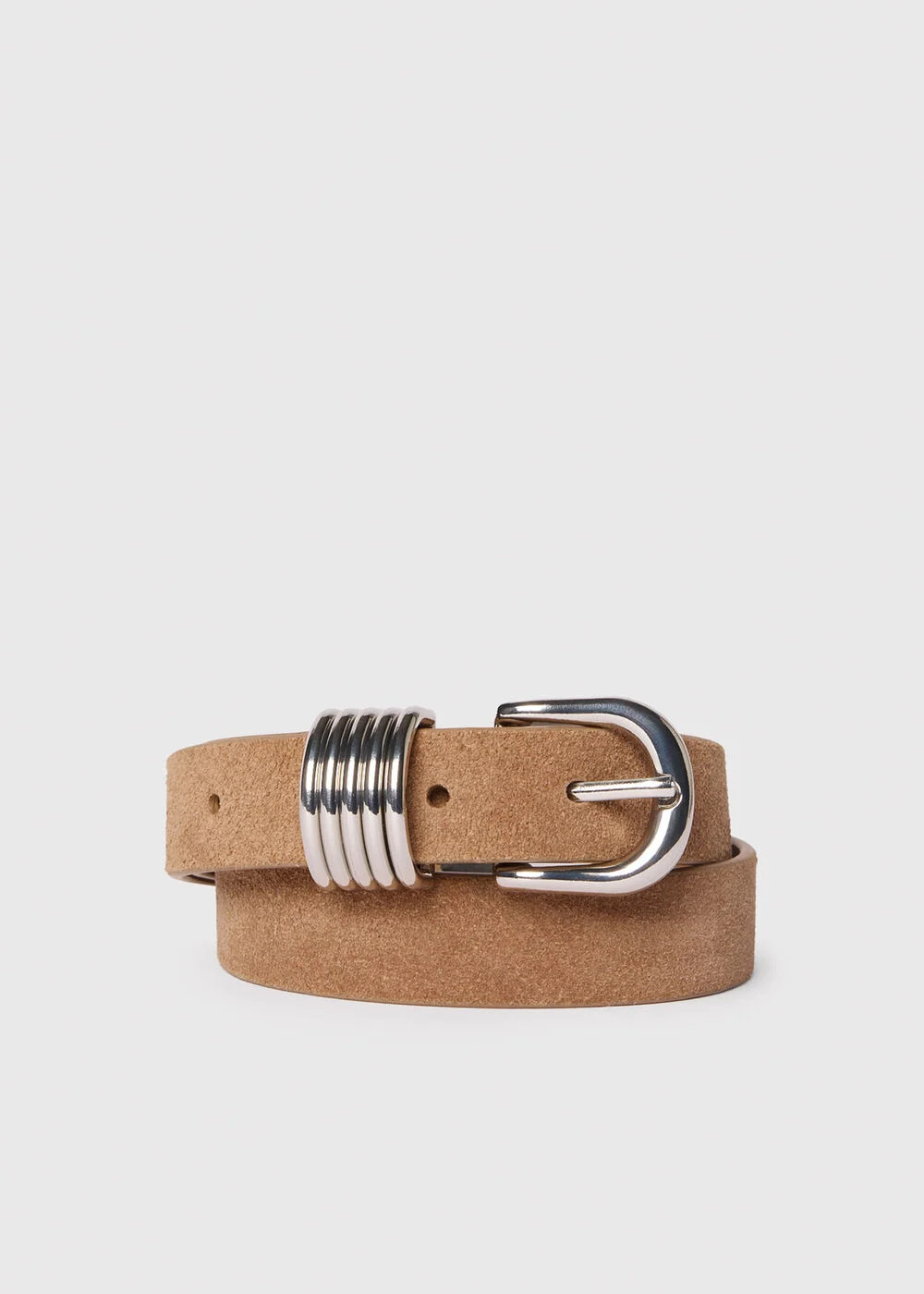 Taupe Suede Multi Ring Belt | WHISTLES | Whistles UK | | Whistles