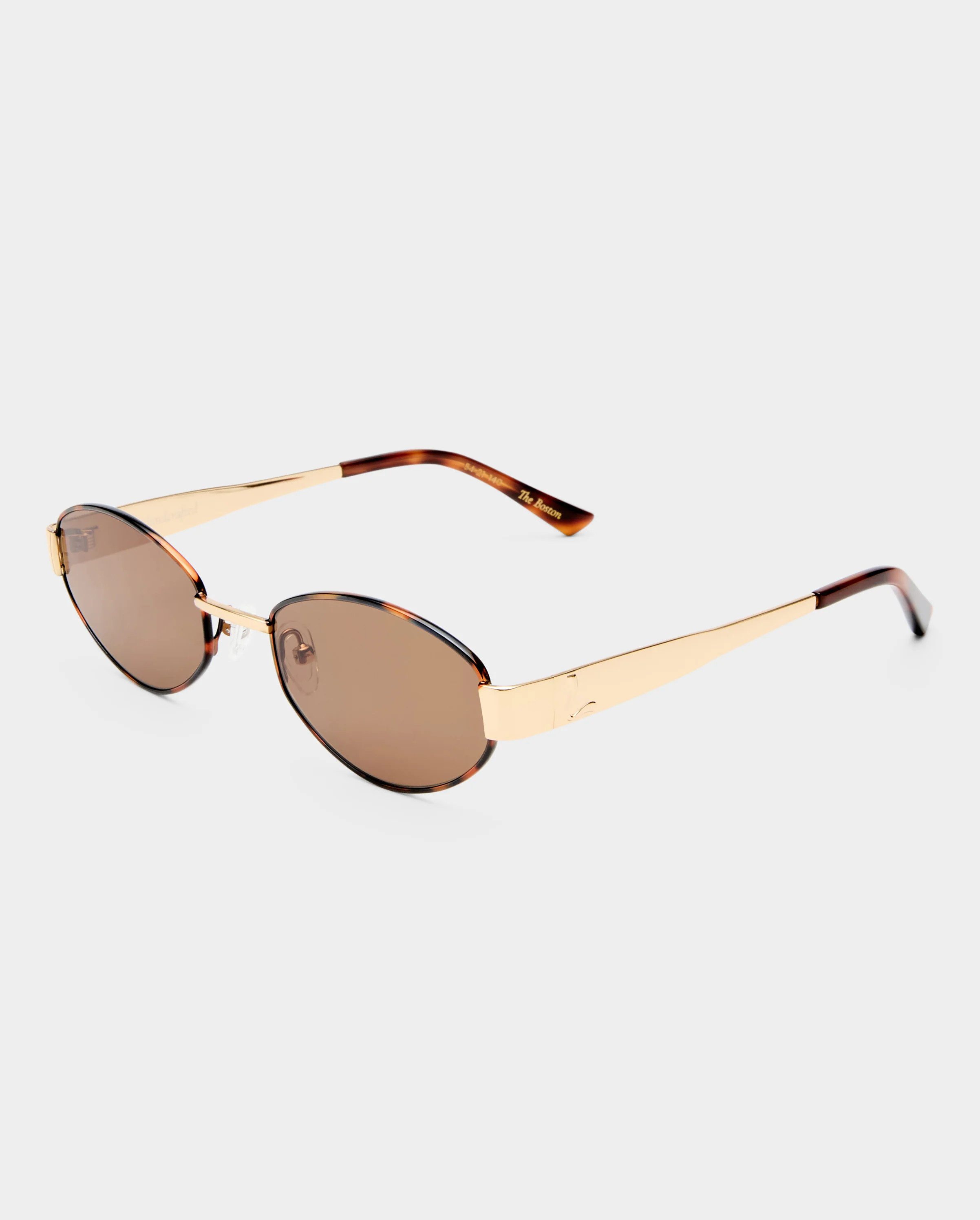 The Boston Tort Female Oval Sunglasses | Luv Lou | Luv Lou