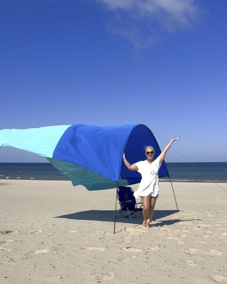 #ad Shibumi sun shade allows you to enjoy the sun, see, and sand while you are protected from the sun… grab one for your next beach trip! USE CODE “midlifeposhcloset10”to save on orders over &100+!

#LTKTravel #LTKHome #LTKSeasonal