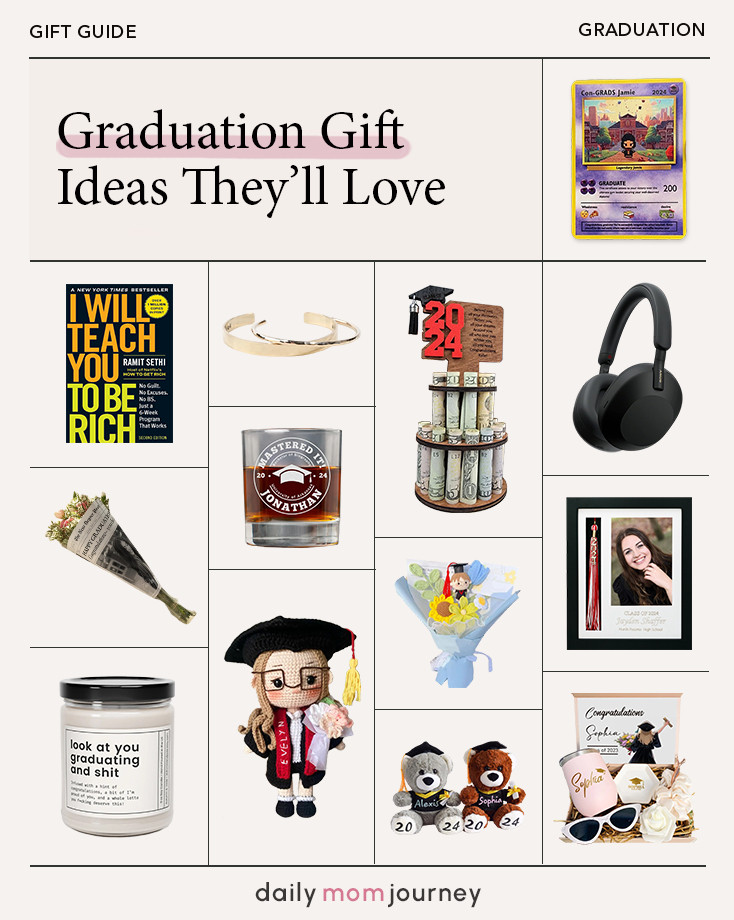 Finding the perfect grad gift? We got you! 🎓🎁 From thoughtful keepsakes to practical must-haves, these unique graduation gifts will make them feel extra special. Which one would you pick? 🎉✨ Explore all 24+ ideas here 👉 https://dailymomjourney.com/graduation-gift-ideas/ #GradGiftGuide #ClassOf2024 #GiftIdeas

 

 #LTKParties #LTKFamily