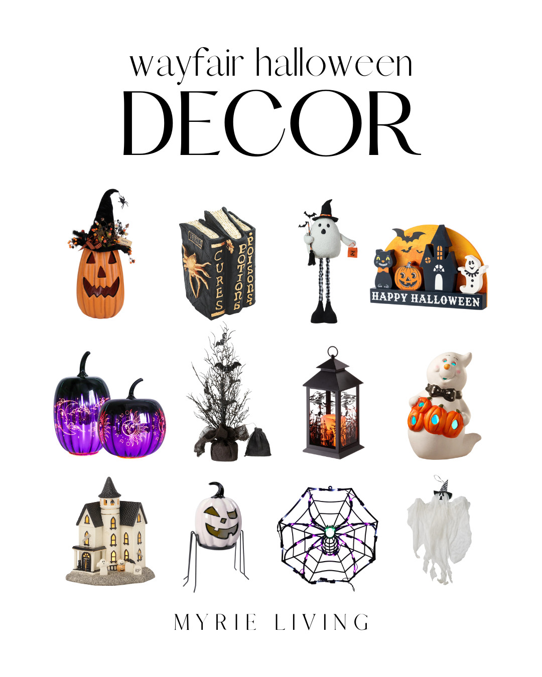 Transform your home into the ultimate haunted (and stylish) space with Wayfair Halloween decor. 

// Wayfair, Wayfair Decor, Halloween Decor, Halloween, Halloween Decorations, Halloween Outdoor Decor, Halloween Halloween, Halloween Decor Inside, Jack O Lantern, Pumpkin, Pumpkin Decor, Pumpkins Artificial, Glass Pumpkin, Fall Books, Decorative Books, Decor Books, Ghost, Ghost Decor, Table Decor, Fall Table Decor, Outdoor Lantern, Spider 

 #LTKHalloween #LTKHome #LTKStyleTip