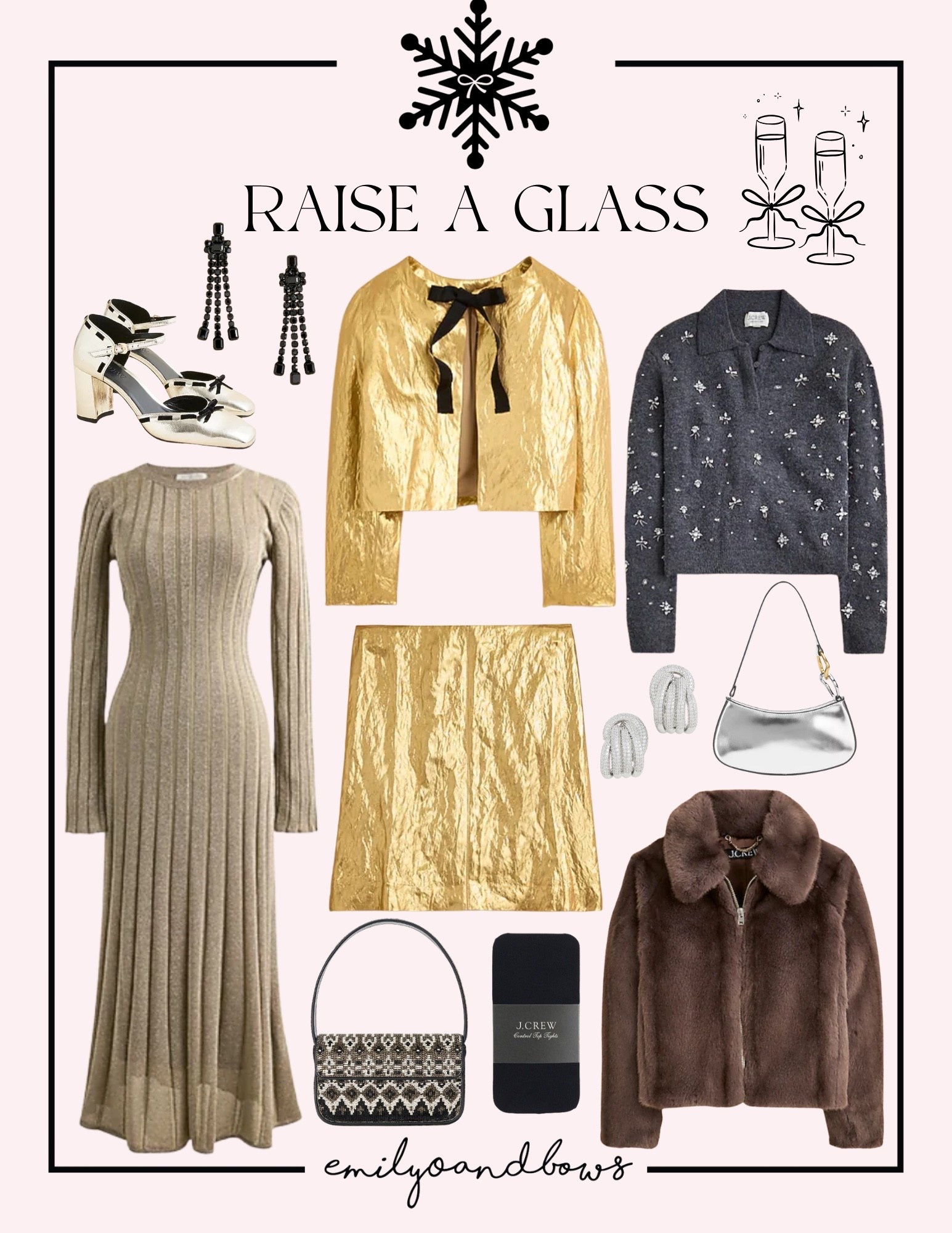 Raise a glass! Sharing a roundup of my favorite holiday festive looks! 



#LTKdayinmylife #LTKGiftGuide #LTKHoliday