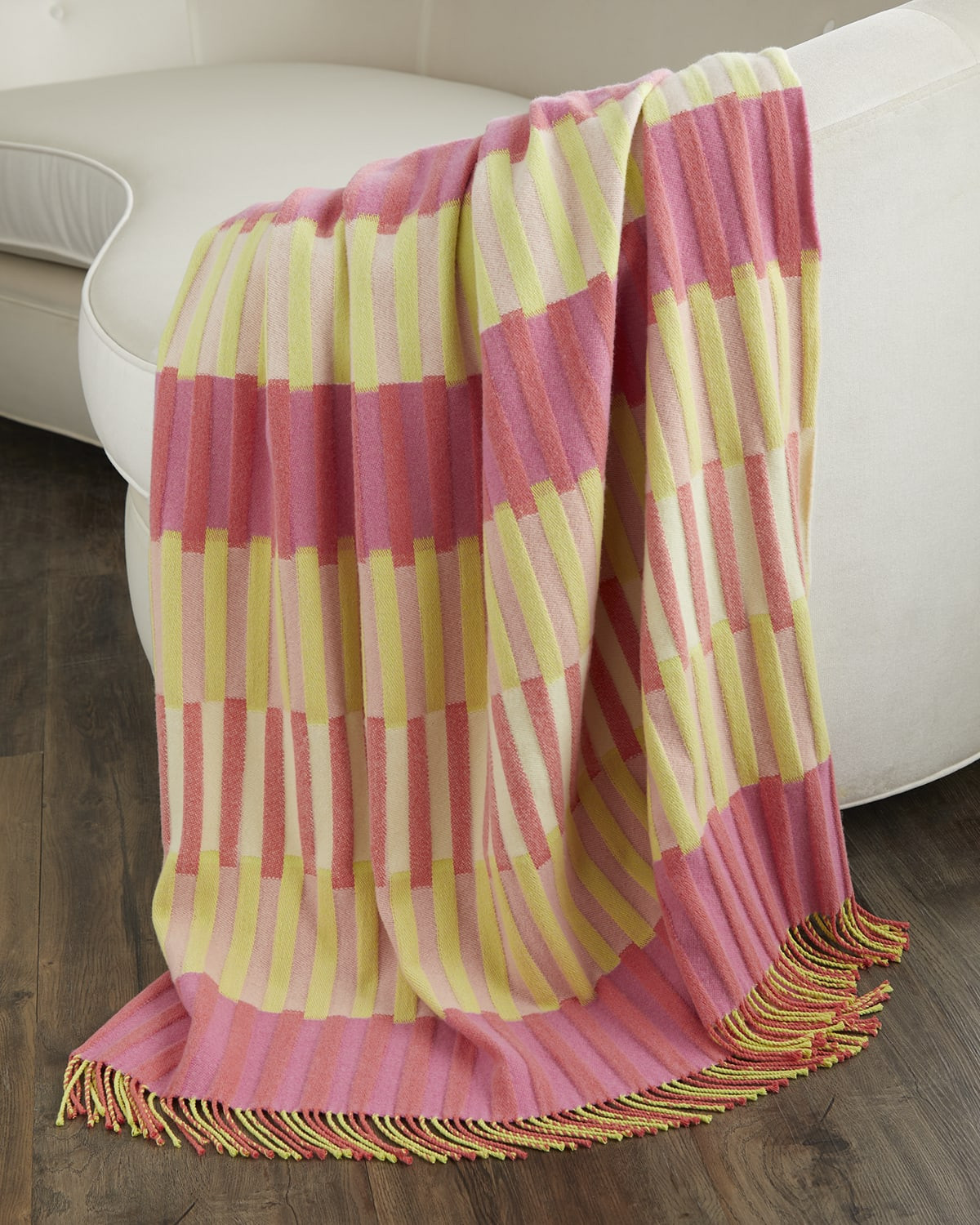 Murazzi Peony Throw Blanket | Neiman Marcus