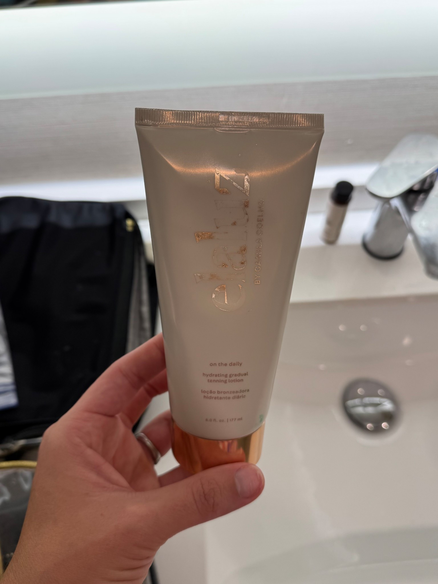 My favorite tan extender! It’s SO hydrating and gives my skin such a pretty glow for hours after applying 

Self tanner, tanning lotion, hydrating lotion

#LTKSummerEdit #LTKSwim #LTKTravel