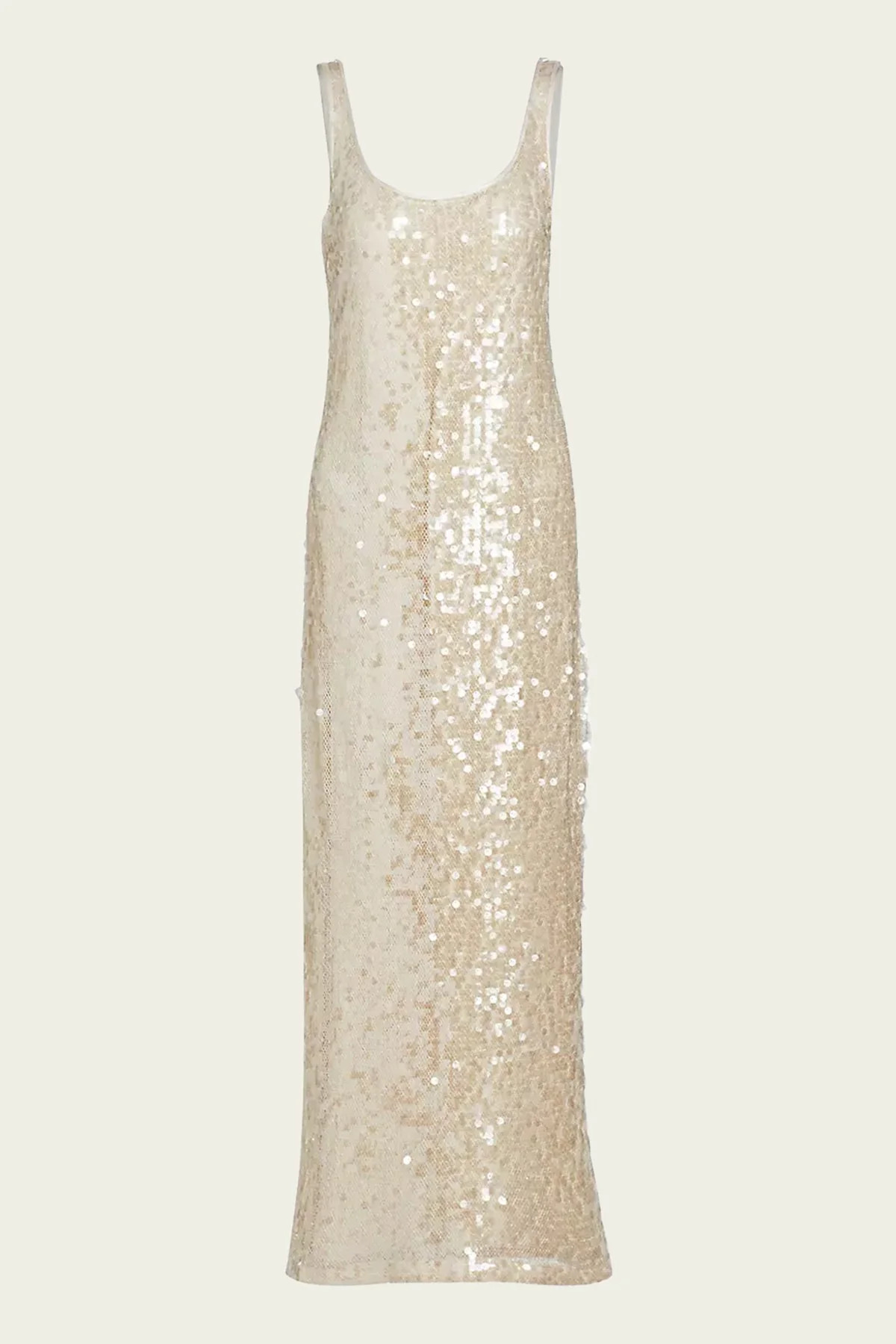 Bex Tank Maxi Dress in Champagne | Shop Olivia