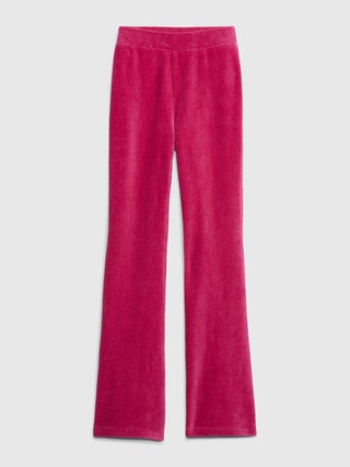 Kids Rib Velvet Flare Leggings | Gap (US)
