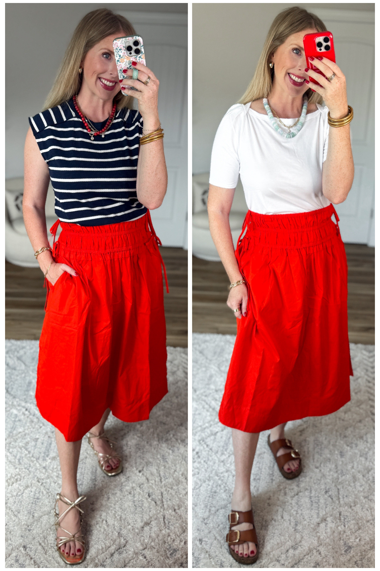 2 ways to wear this midi skirt from Walmart!

#LTKootd #LTKmomlife
