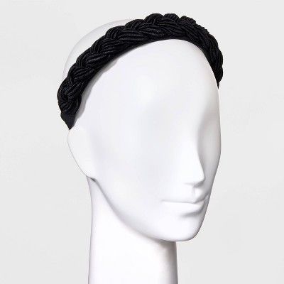 Braided Velvet Headband - A New Day™ | Target