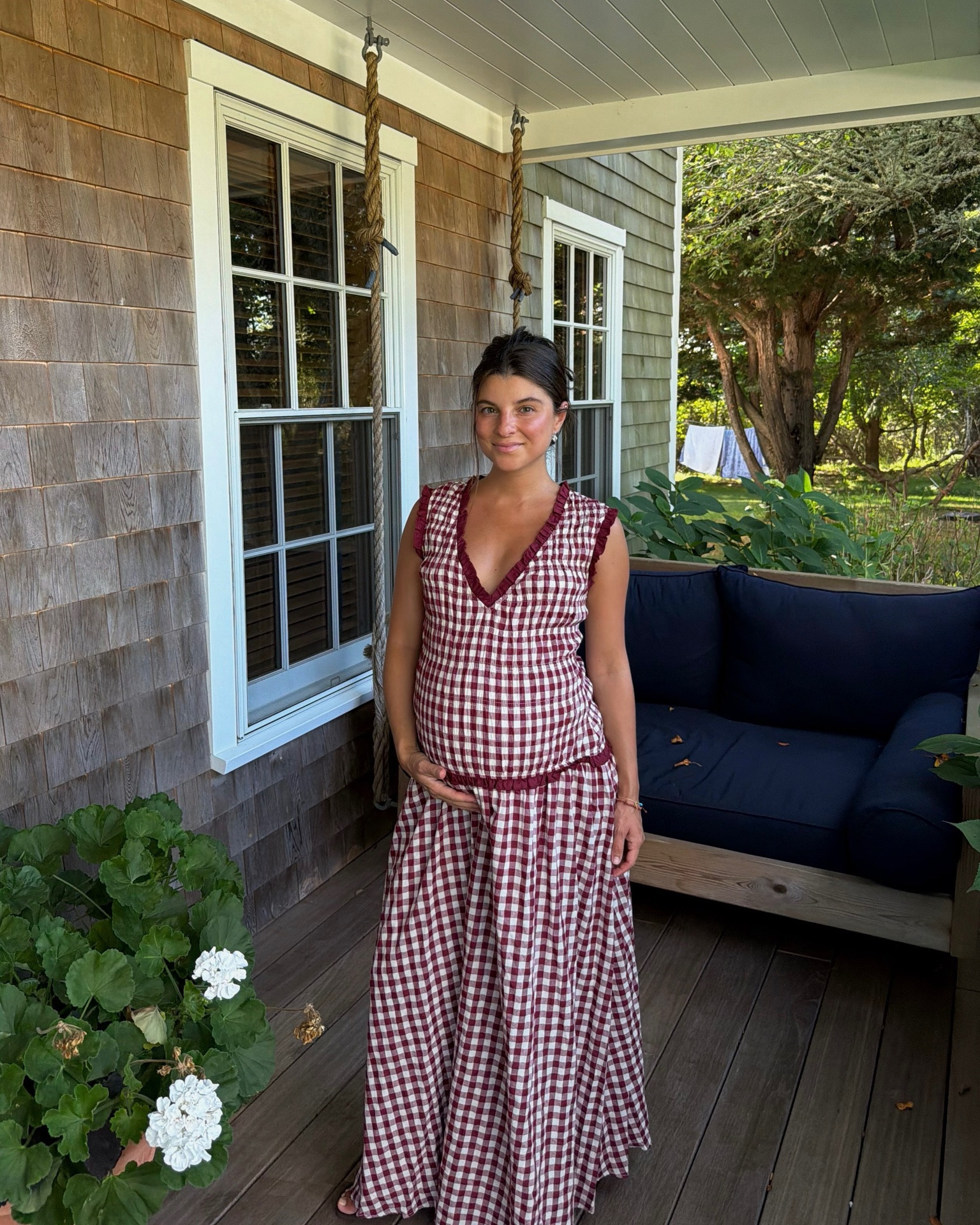 [8/11/26] nantucket days ⚓️🐋🌾

sizing:
• petal and pup gingham dress, small + 100% cotton! 
• aerie white seersucker dress, small + 100% cotton - currently on sale for 30% off! 
• navy top + skirt, top is size medium from
Frank & Eileen, skirt is @freepeople, linking similar 
• white boatneck top + skirt is @abercrombie, size medium top + small skirt 
• bags are Madewell + j.crew + accessories are @baublebar and @electricpicks

#LTKPetite #LTKBump #LTKSeasonal