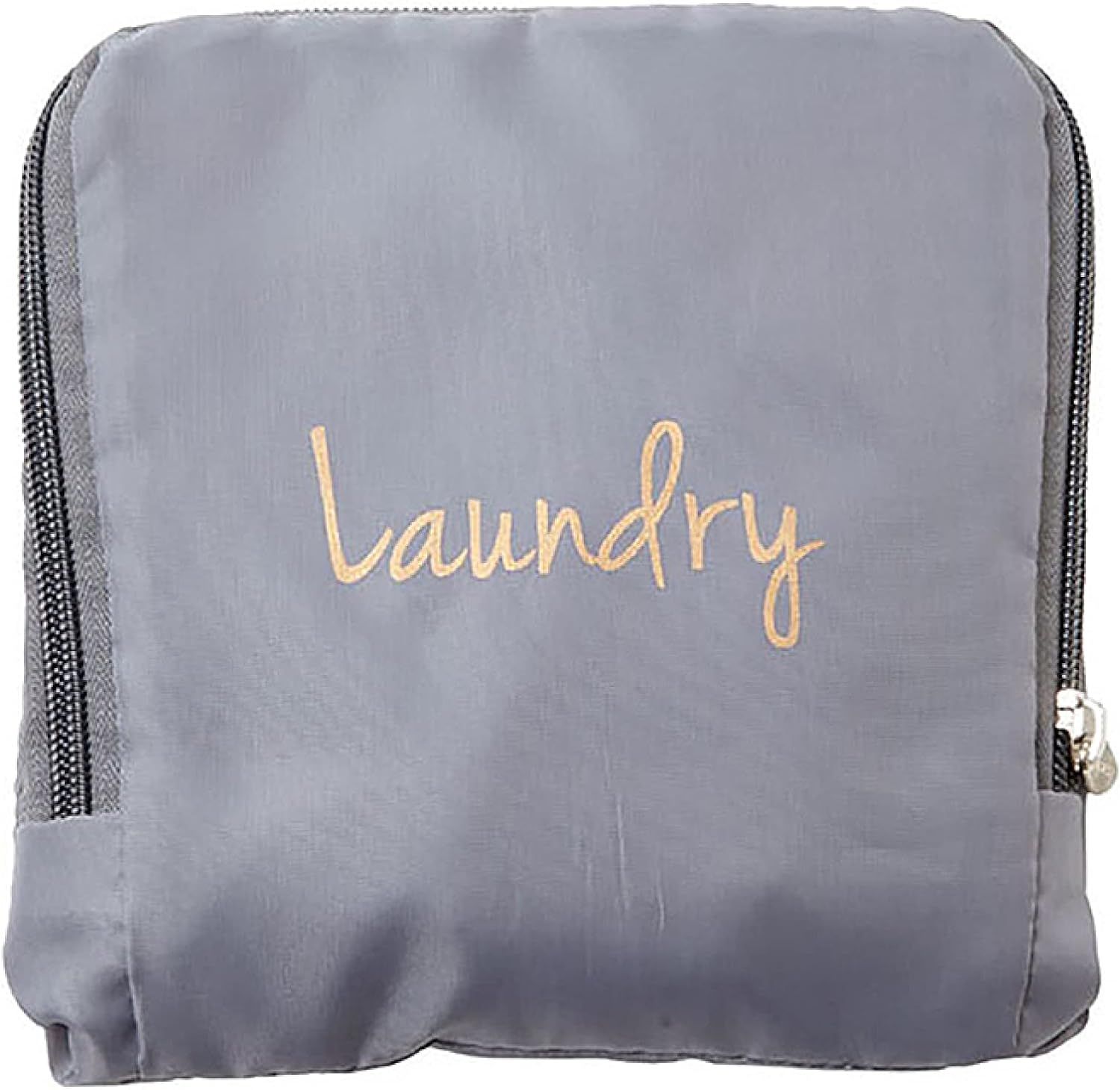 Miamica Laundry Bag, Assorted Styles, Grey/Gold, One Size | Amazon (US)