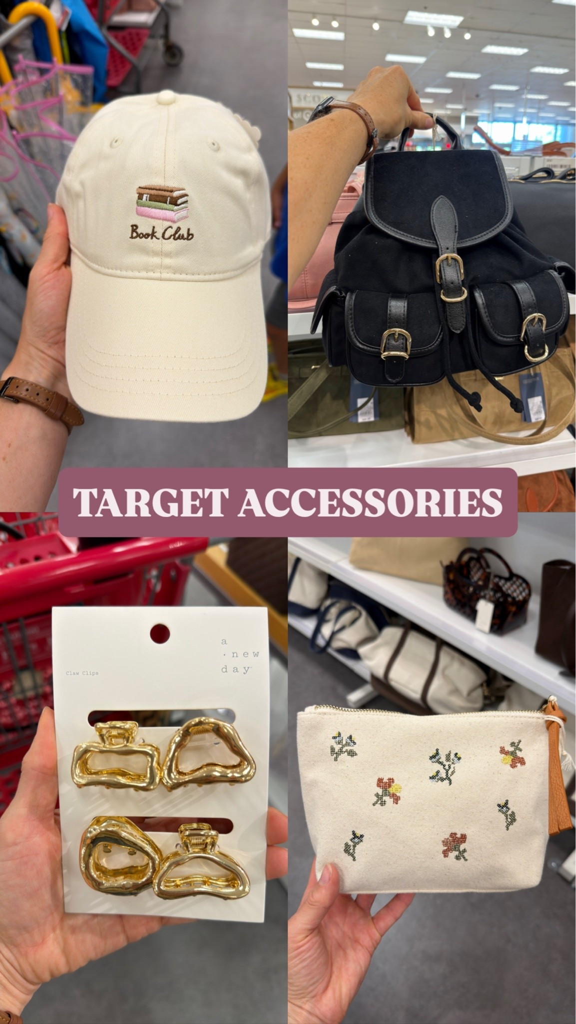 The cutest Target accessories right now.

#LTKmomlife #LTKootd #LTKSeasonal