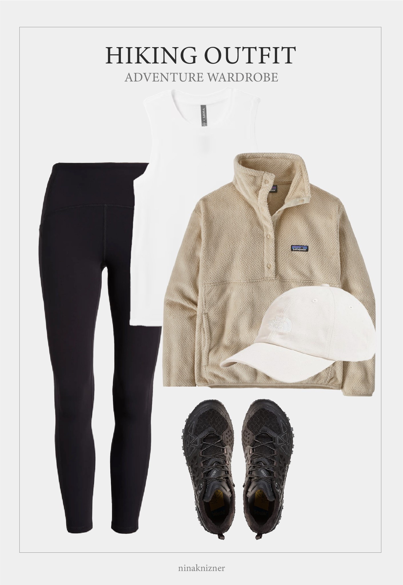Hiking outfit for long summer days.

Stay warm from early morning starts to late night adventures with this cozy and soft neutral Patagonia pullover. The white tank and baseball cap stands out beautifully for photoshoots.

#adventure #mountain #hikingoutfit 

#LTKActive #LTKStyleTip #LTKSeasonal