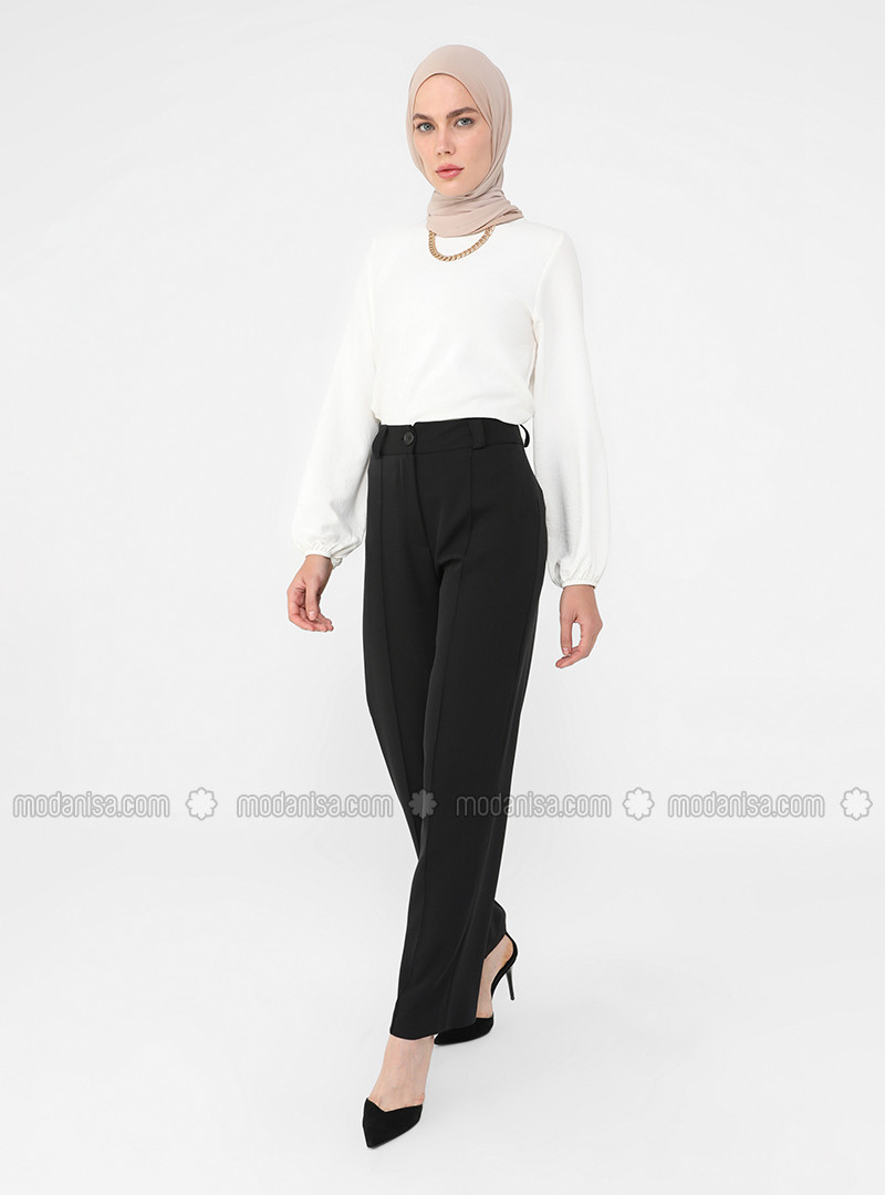 Black - Pants | Modanisa (US)