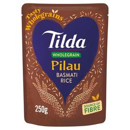 Tilda Microwave Wholegrain Pilau Basmati Rice                            | Ocado | Ocado