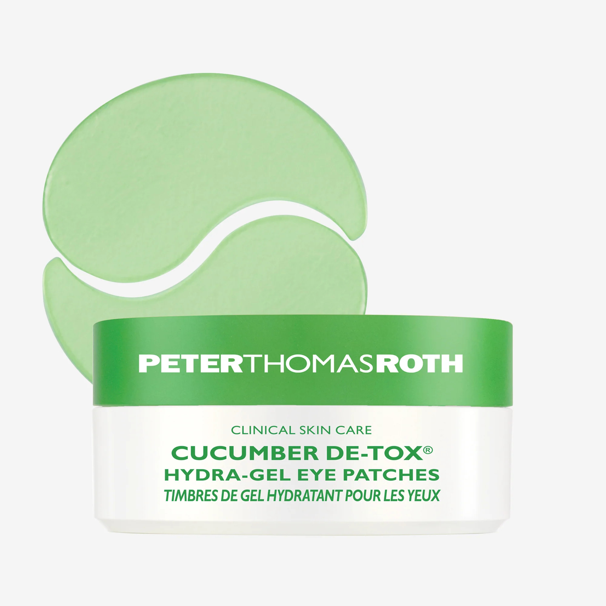 Cucumber De-Tox Hydra-Gel Eye Patches|30 pairs / 60 patches | Peter Thomas Roth Labs