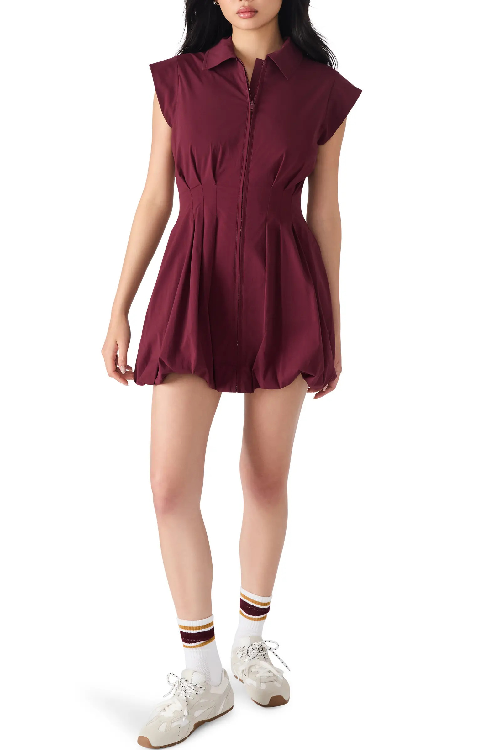 Dyanne Bubble Hem Minidress | Nordstrom