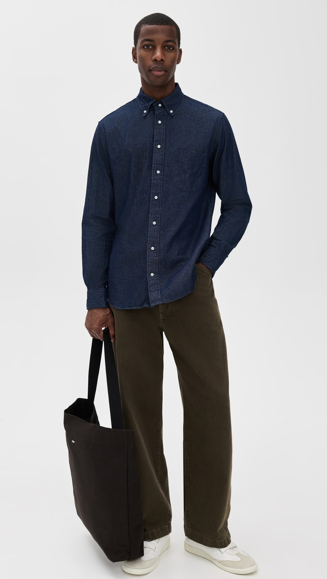 Gitman Vintage Indigo Denim Shirt | Shopbop | Shopbop