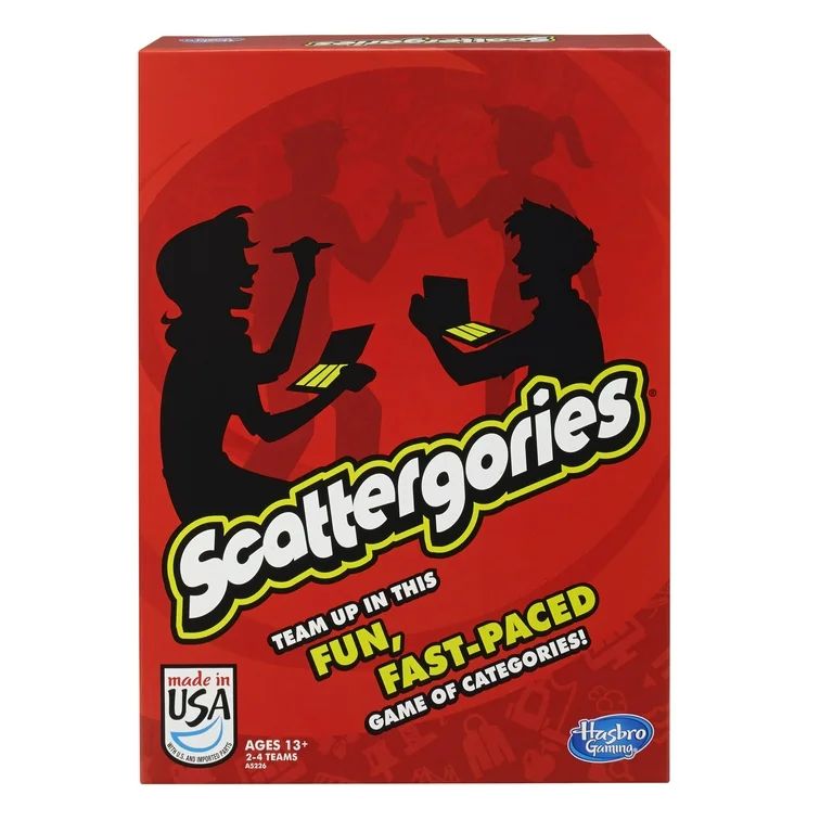 Classic Scattergories Game, Party Game for Kids Ages 13 and up, for 2+ Players - Walmart.com | Walmart (US)
