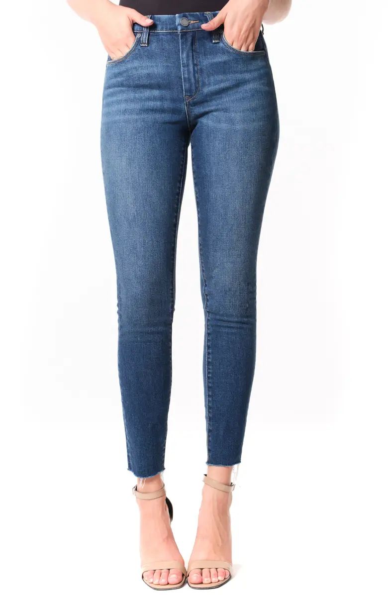 The Bond Raw Hem Skinny Jeans | Nordstrom