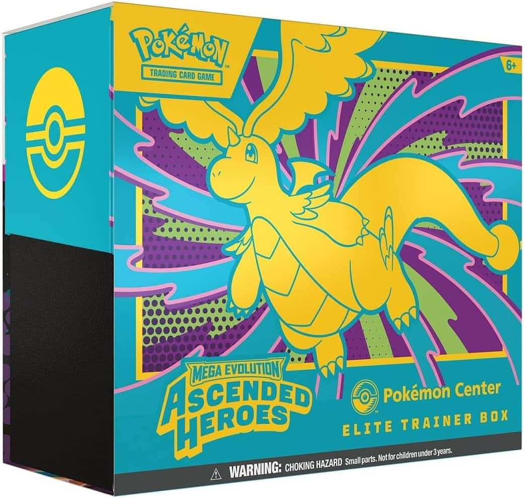 Pokémon - Pokemon TCG: Mega Evolution Ascended Heroes Pokemon Center Elite Trainer Box | Best Buy U.S.