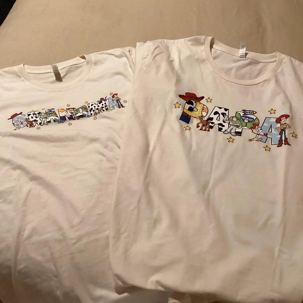 Toy Story Dad Toy Story Mom, Dad Mom Disney Birthday Tee, Family Toy Story Matching Birthday Shir... | Etsy (Global)
