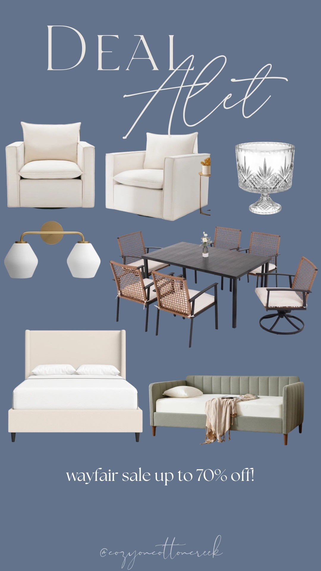 Wayfair major deals going on right now!

#LTKSpringSale #LTKSaleAlert #LTKHome